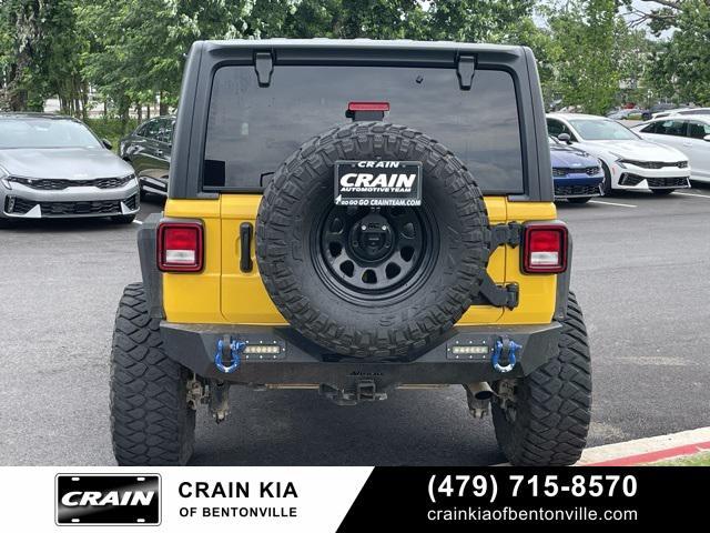 used 2021 Jeep Wrangler Unlimited car, priced at $31,800