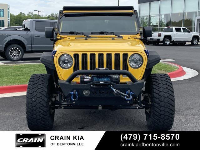used 2021 Jeep Wrangler Unlimited car, priced at $31,800