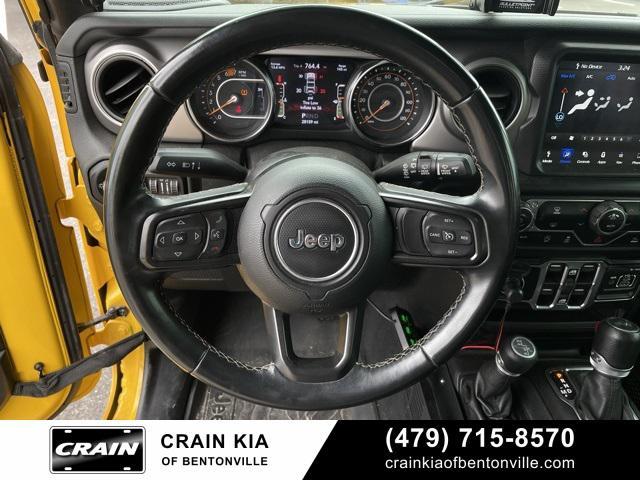 used 2021 Jeep Wrangler Unlimited car, priced at $31,800