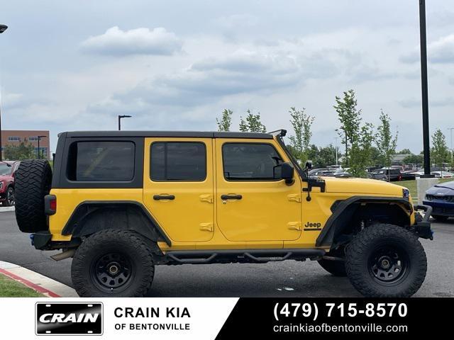 used 2021 Jeep Wrangler Unlimited car, priced at $31,800