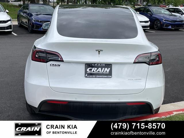 used 2021 Tesla Model Y car, priced at $29,500