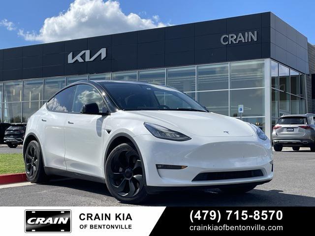 used 2021 Tesla Model Y car, priced at $28,000