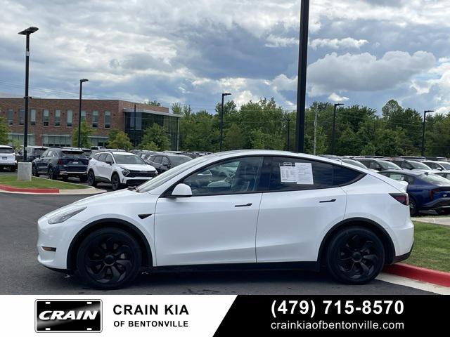 used 2021 Tesla Model Y car, priced at $29,500