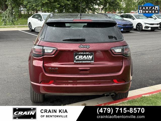 used 2022 Jeep Compass car, priced at $23,900
