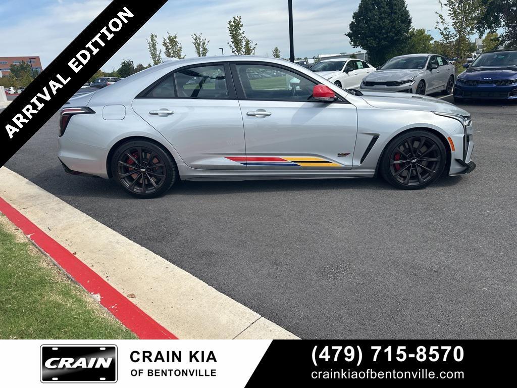 used 2024 Cadillac CT4-V car, priced at $79,700