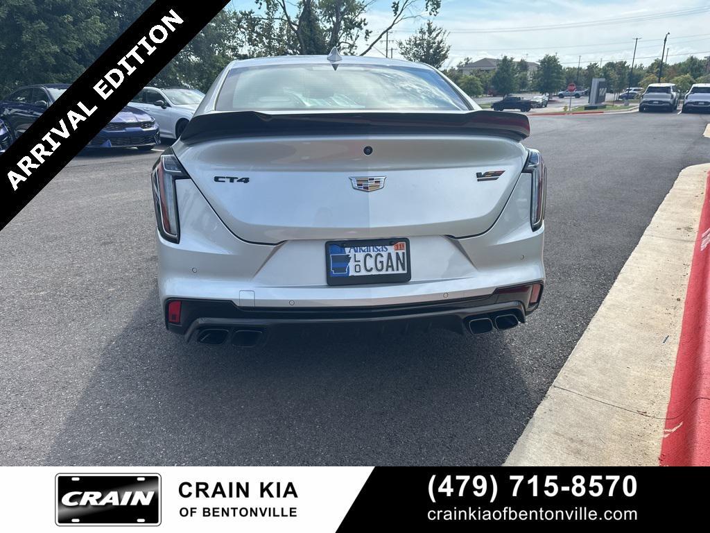 used 2024 Cadillac CT4-V car, priced at $79,700