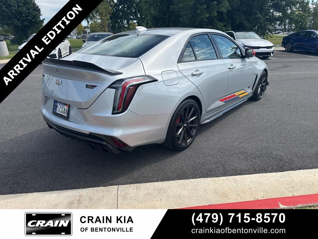 used 2024 Cadillac CT4-V car, priced at $79,700