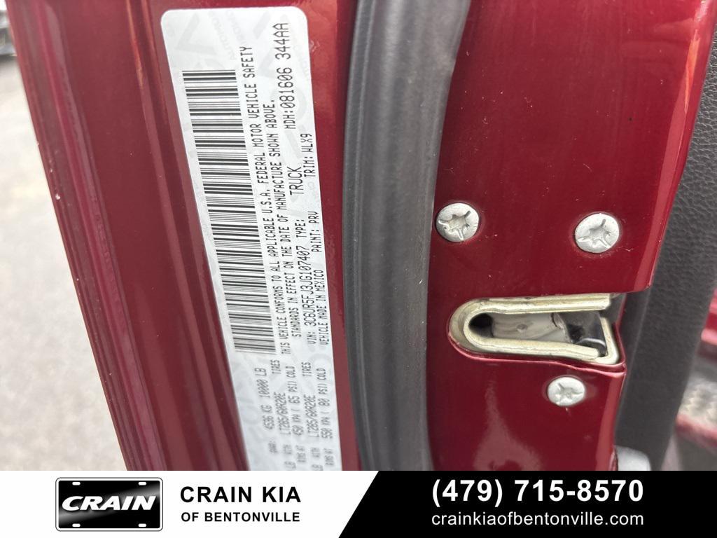 used 2018 Ram 2500 car, priced at $36,000