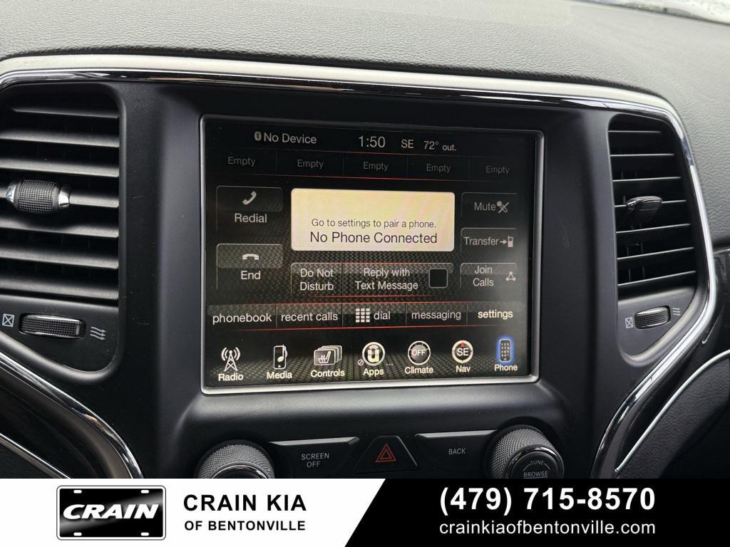 used 2017 Jeep Grand Cherokee car, priced at $19,100