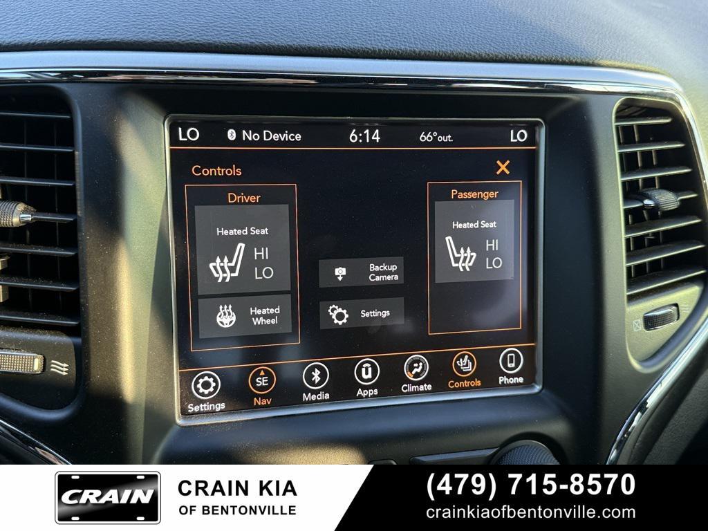 used 2018 Jeep Grand Cherokee car, priced at $16,400