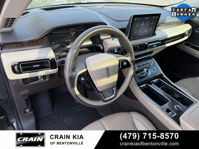 used 2022 Lincoln Aviator car, priced at $38,500