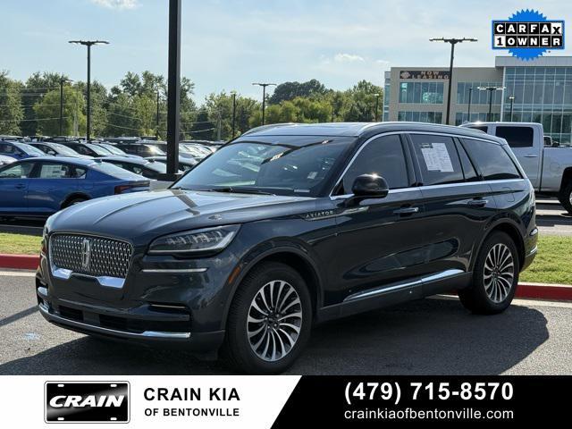 used 2022 Lincoln Aviator car, priced at $38,500