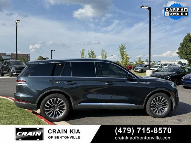 used 2022 Lincoln Aviator car, priced at $38,500