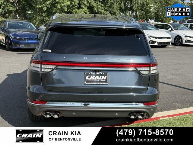 used 2022 Lincoln Aviator car, priced at $38,500