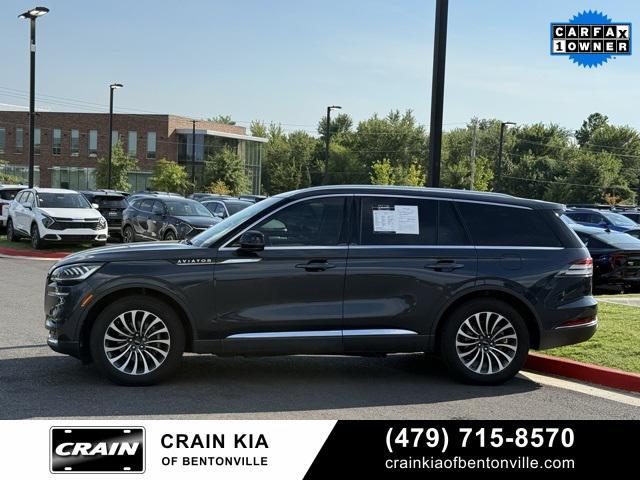 used 2022 Lincoln Aviator car, priced at $38,500