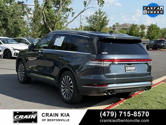 used 2022 Lincoln Aviator car, priced at $38,500
