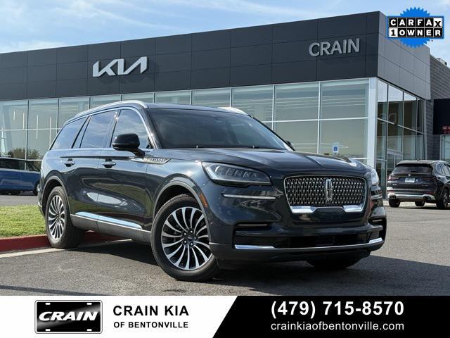 used 2022 Lincoln Aviator car, priced at $38,500