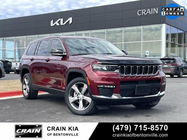 used 2022 Jeep Grand Cherokee L car, priced at $31,400
