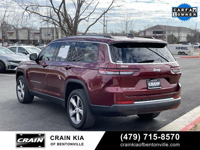 used 2022 Jeep Grand Cherokee L car, priced at $31,400