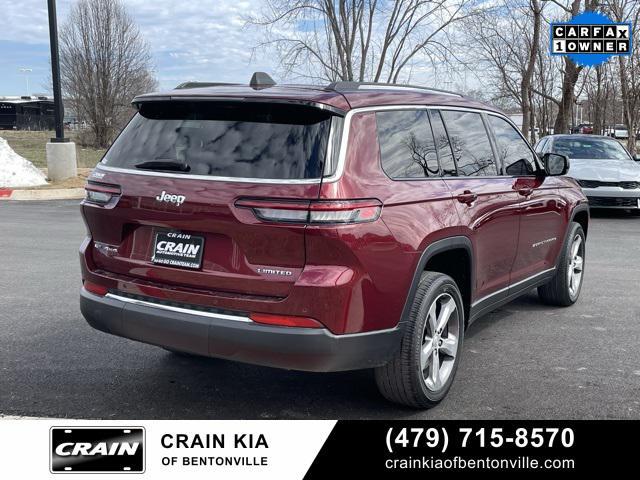 used 2022 Jeep Grand Cherokee L car, priced at $31,400