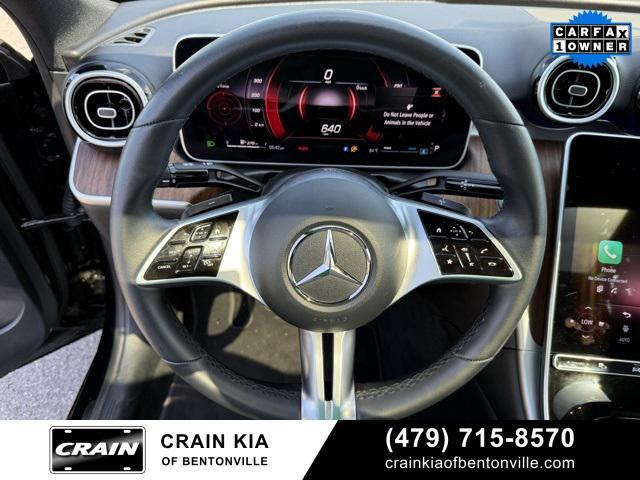 used 2025 Mercedes-Benz C-Class car, priced at $42,700