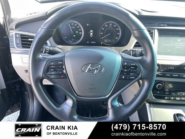 used 2017 Hyundai Sonata Hybrid car, priced at $15,400