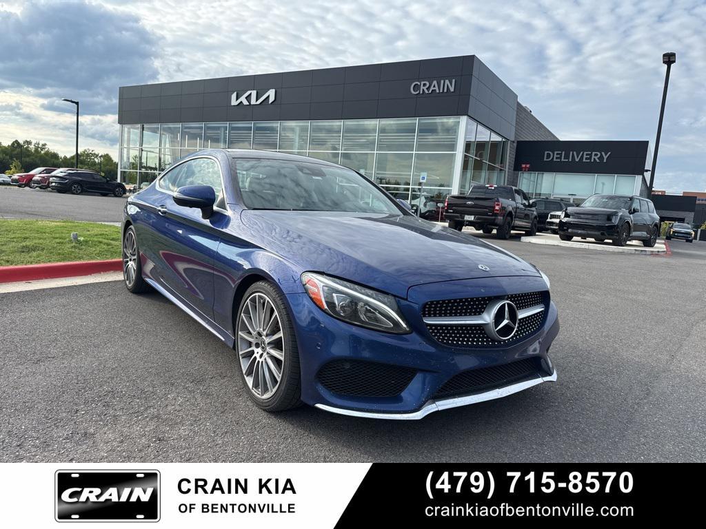 used 2018 Mercedes-Benz C-Class car, priced at $18,400