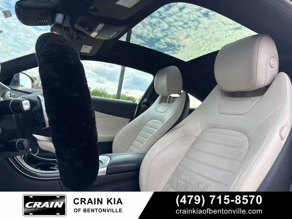 used 2018 Mercedes-Benz C-Class car, priced at $18,400