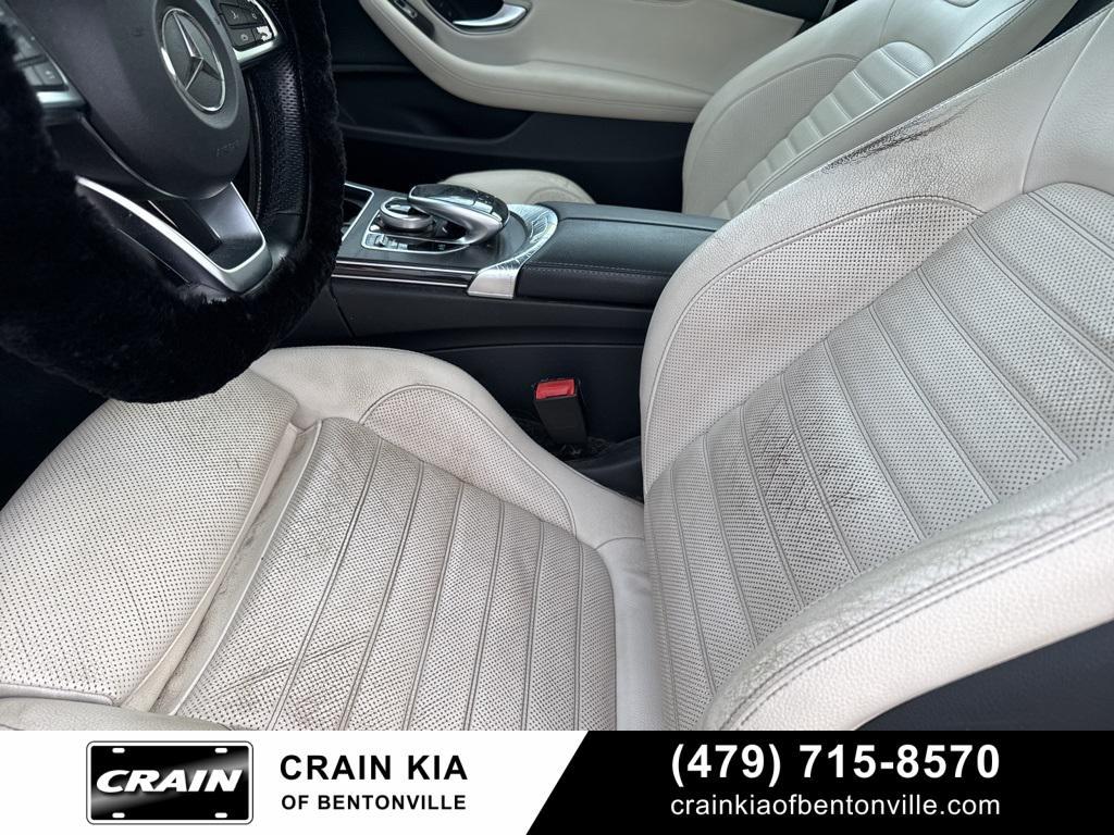 used 2018 Mercedes-Benz C-Class car, priced at $18,400