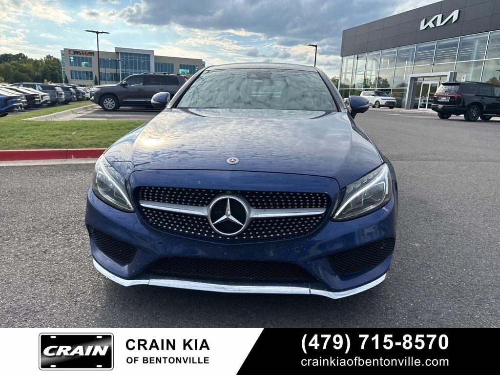 used 2018 Mercedes-Benz C-Class car, priced at $18,400