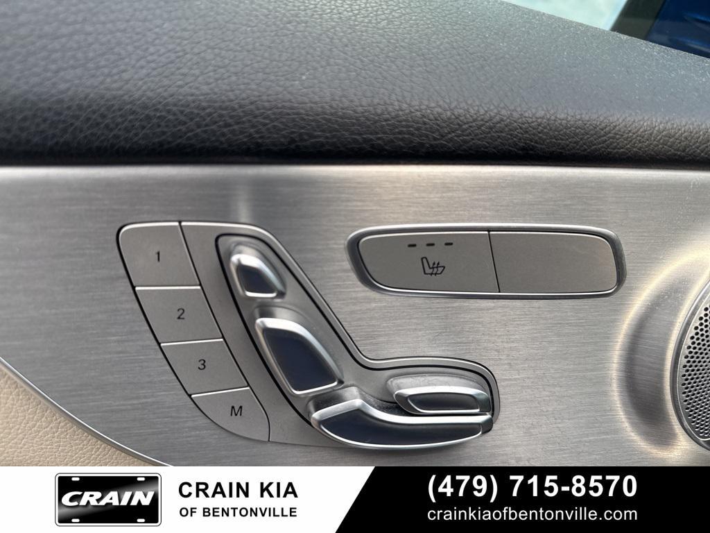 used 2018 Mercedes-Benz C-Class car, priced at $18,400
