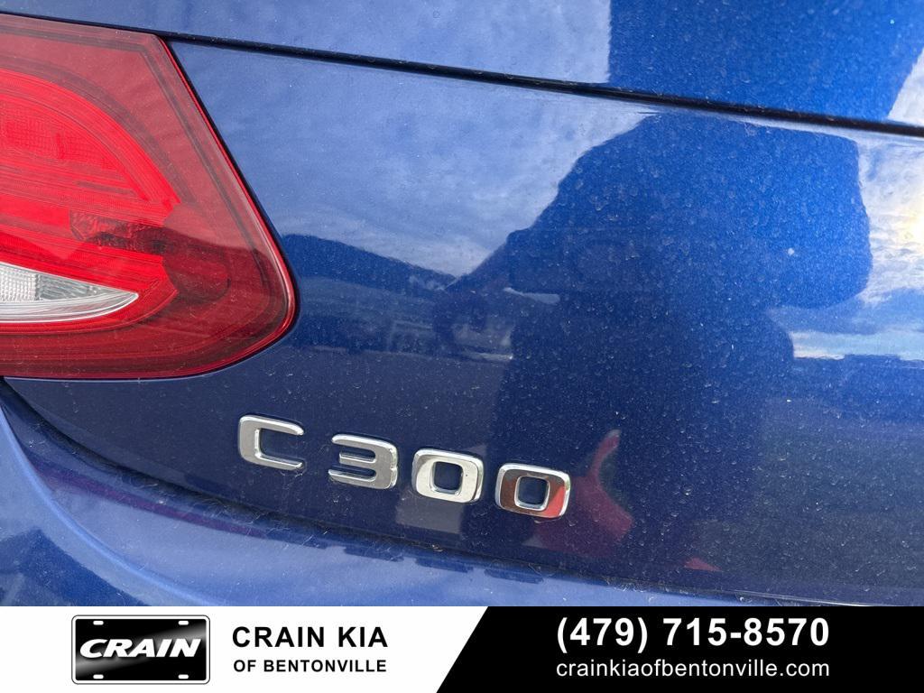 used 2018 Mercedes-Benz C-Class car, priced at $18,400