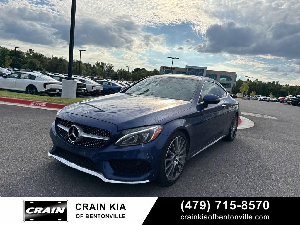 used 2018 Mercedes-Benz C-Class car, priced at $18,400