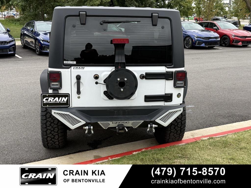 used 2018 Jeep Wrangler JK Unlimited car, priced at $22,000