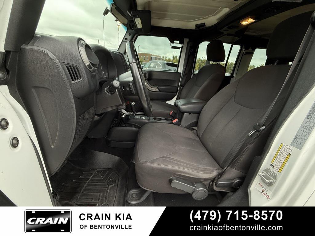 used 2018 Jeep Wrangler JK Unlimited car, priced at $22,000