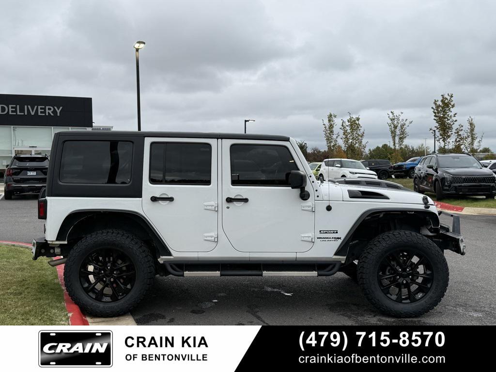 used 2018 Jeep Wrangler JK Unlimited car, priced at $22,000