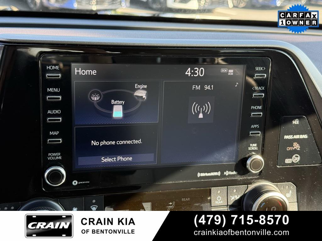 used 2021 Toyota Highlander Hybrid car, priced at $37,200