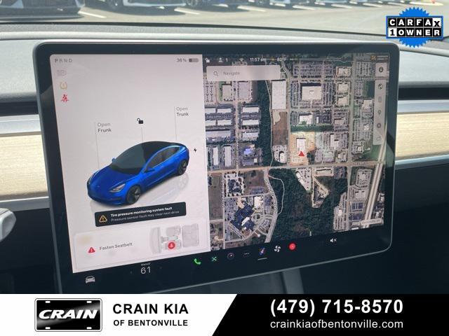 used 2022 Tesla Model 3 car, priced at $27,200