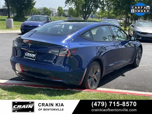 used 2022 Tesla Model 3 car, priced at $27,200