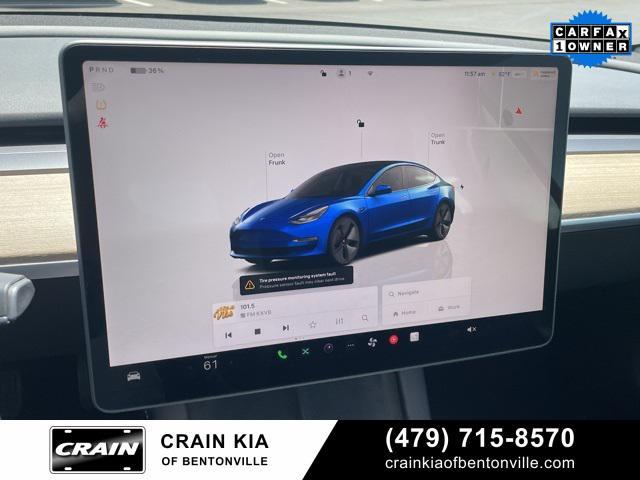 used 2022 Tesla Model 3 car, priced at $27,200