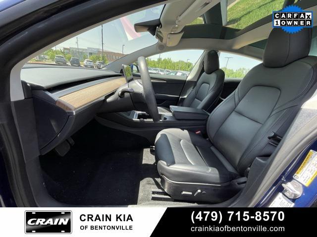 used 2022 Tesla Model 3 car, priced at $27,200