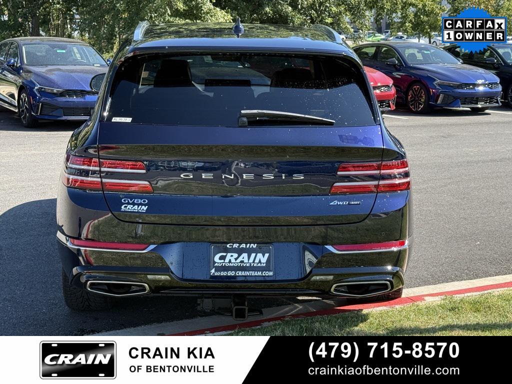 used 2024 Genesis GV80 car, priced at $44,750