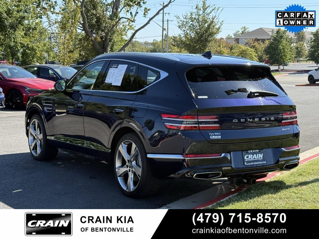 used 2024 Genesis GV80 car, priced at $44,750