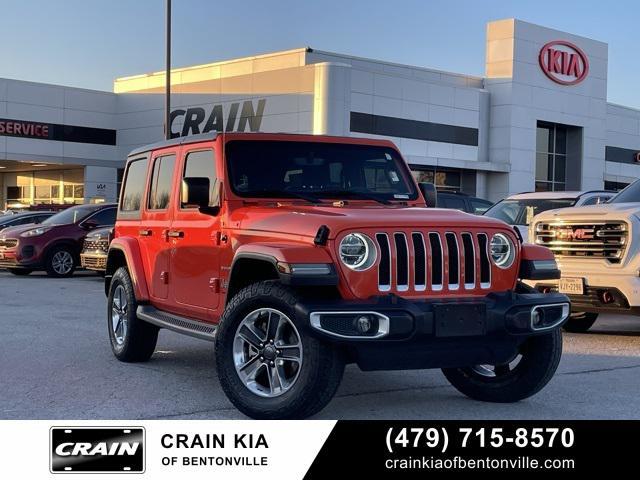 used 2018 Jeep Wrangler Unlimited car, priced at $24,500