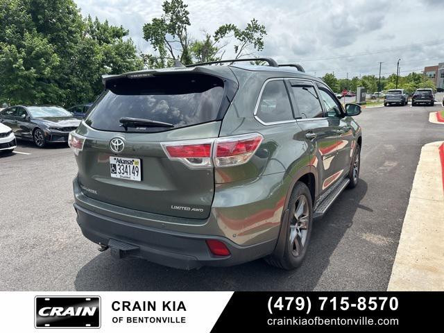 used 2014 Toyota Highlander car, priced at $23,000