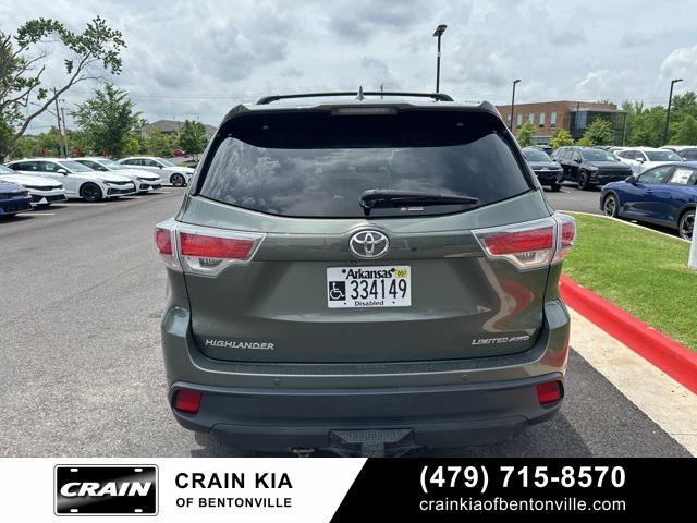 used 2014 Toyota Highlander car, priced at $23,000