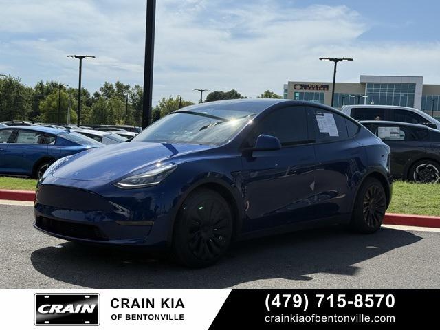used 2021 Tesla Model Y car, priced at $27,900