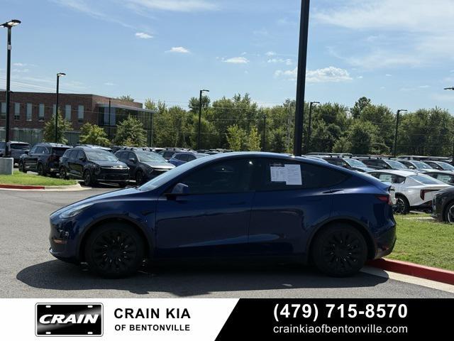 used 2021 Tesla Model Y car, priced at $27,900