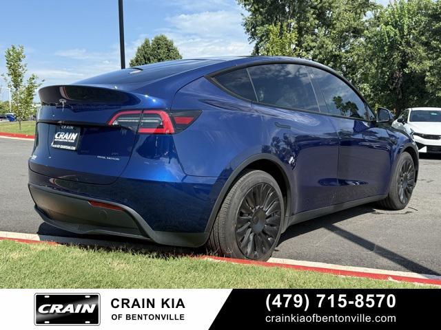 used 2021 Tesla Model Y car, priced at $27,900