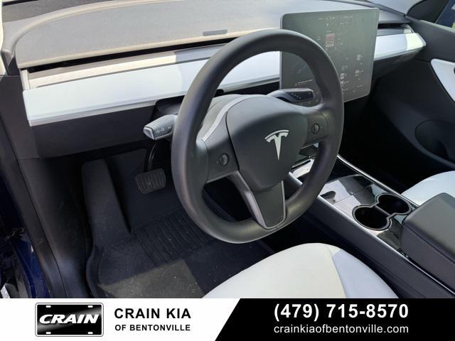 used 2021 Tesla Model Y car, priced at $27,900